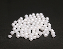 Toughened zirconium silicate (ZS) beads